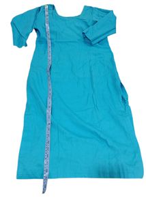 Women Kurta Sky Blue