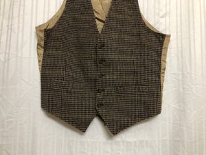 Tan Colour Wool Waistcoat