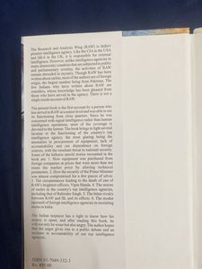 India's External Intelligence (RAW)