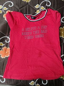 Red Graphic T-Shirt