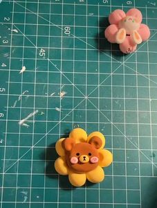 3 × Cute Animal Flower Charms🌸