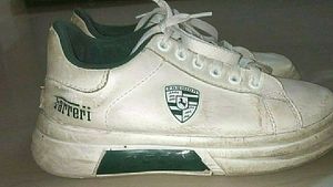 Ferrari White Shoes