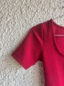 Cute Maroon Top