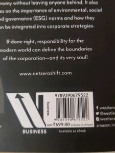 SHIFT -  Decisions For A Net Zero World
