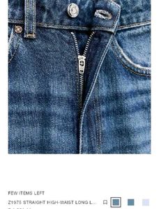 ZARA Straight Fit Denim