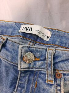 Zara Distressed /Rugged/ Damaged Jeans For Girls