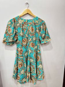 Korean Printed Dress