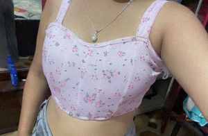 Floral Corset Top