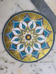 dotting mandala wall decor 😍✨️