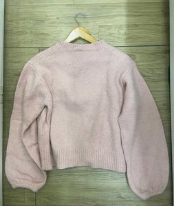 Cute Baby Pink Pullover Sweater