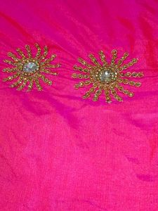Stone Work Stiched Suit Set