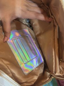 holo white allen solly backpack