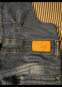 Denim dungree