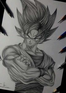 Goku Drawing