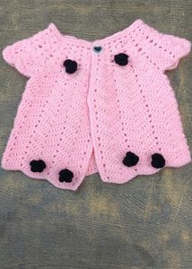 Cute Pink Baby Cardigan