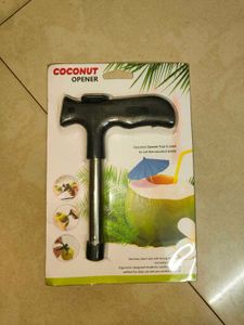 Premium Coconut Opener Tool/Driller with Grip
