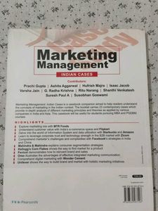 Marketing Management Book (MBA)