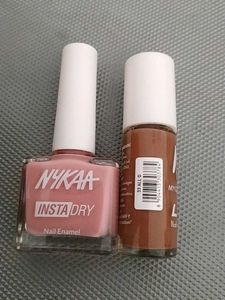 Nykaa &amp; MyGlamm Nail Polish Duo
