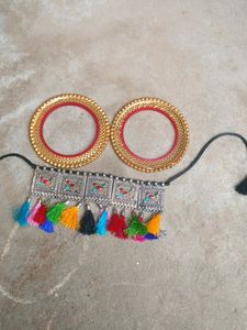 Necklace And Baglas Combo