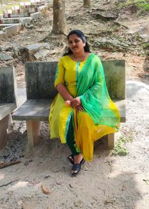 Green Kurtha With Dupatta