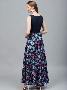 Floral Print Maxi Dress