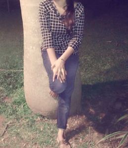 Black White Crepe Top