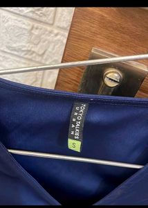 Blue Long Sleeve short dress 💙