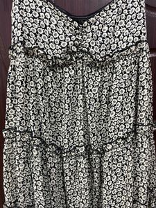 Tiered Tie Straps Dress