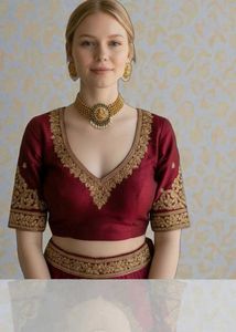 Elegant Lakshmi Necklace Set