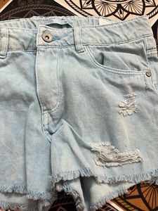 Zara Girls Denim Shorts
