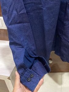 Navy Blue Shirt Men
