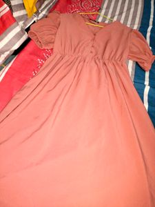 Pink Cute Dress 💗 From Myntra 💗Not Used , New New 💠bargain Allowed