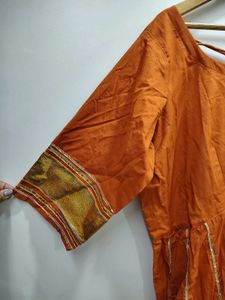 NEW Aachho Orange Kurta Set