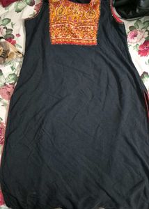 Elegant Black Kurta