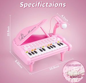 Piano Keyboard for Kids with Mic