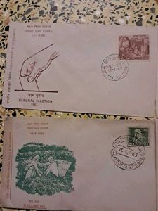 Vintage Indian First Day Covers - Set of 4