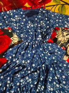 Floral Print Mini Dress