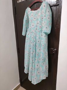 Floral Print Dress 🩵