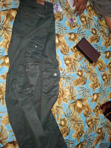 Olive Green Cargo Pants