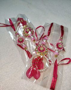 2 Pcs Combo Set Pair Rakhi
