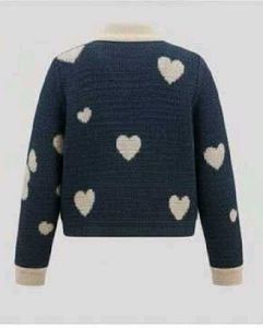 Cute Teddy Bear Knit Jacket