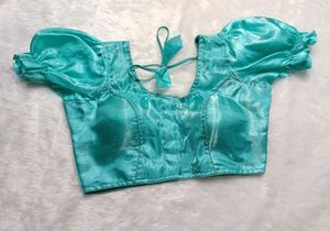Sky blue Jimichu Blouse