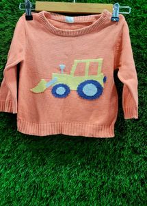 Kids Cute Tractor Outfit