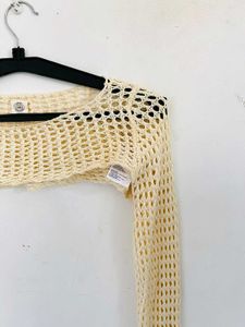 Crochet Net Bolero