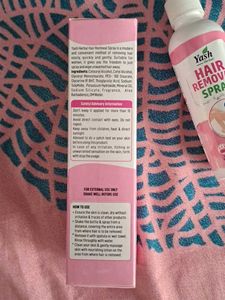 HAIR REMOVAL SPRAY - Yash Herbal [Used]