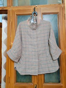 🇳🇿💫🎀Elegant Plaid blazer