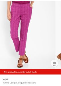 Rose pink party wear pant