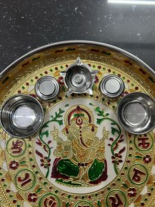 BRAND NEW POOJA THALI