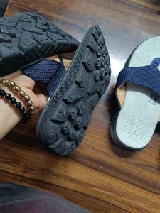 Men&#39;s Da Ego Italy Navy Blue Flip Flops