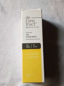 Deconstruct Lightweight Gel Sunscreen